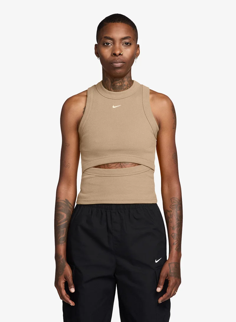Nike Nsw Chill Knitted Ribbed Tank